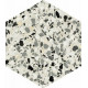 Керамогранит DNA Tiles Terrazzo Grey УТ-00022299 32х36,8 см