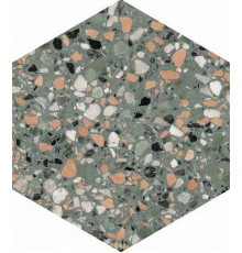 Керамогранит DNA Tiles Terrazzo Teal УТ-00022298 32х36,8 см