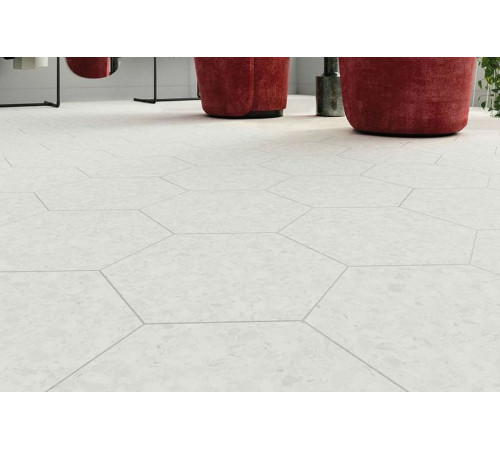 Керамогранит DNA Tiles Terrazzo White УТ-00022300 32х36,8 см