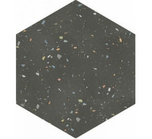 Керамогранит DNA Tiles Terrazzo Graphite Colours УТ-00022302 32х36,8 см
