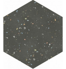 Керамогранит DNA Tiles Terrazzo Graphite Colours УТ-00022302 32х36,8 см