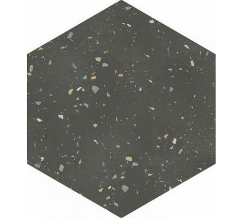 Керамогранит DNA Tiles Terrazzo Graphite Colours УТ-00022302 32х36,8 см