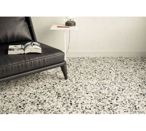 Керамогранит DNA Tiles Terrazzo Grey УТ-00022299 32х36,8 см