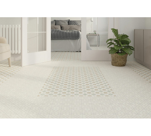 Керамогранит WOW Tesserae Suit Blanc 127406 28x28 см