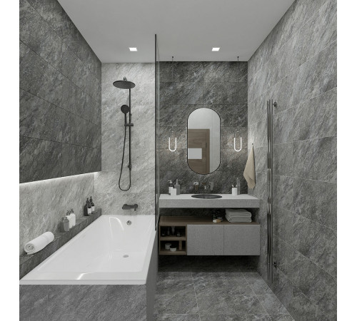 Керамогранит GlobalTile Thor Серый 6260-0220 30х60 см