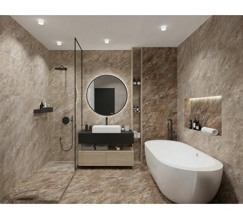 Керамогранит GlobalTile Thor Темно-бежевый 6260-0222 30х60 см