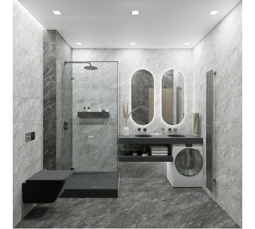 Керамогранит GlobalTile Thor Светло-серый 6260-0219 30х60 см