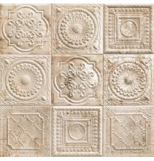 Керамическая плитка Mainzu Tin-Tile Rusty Cream настенная 20х20 см