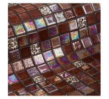 Стеклянная мозаика Ezarri Topping Choco bits 31,3х49,5 см