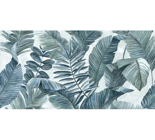 Керамогранит La Fenice Touch Evo Decor Tropical Blue Rett 12TVDEC04 60х120 см