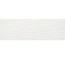 Керамическая плитка Porcelanite Dos Trent 9532 Blanco Relieve Ret PCD000034 настенная 30х90 см