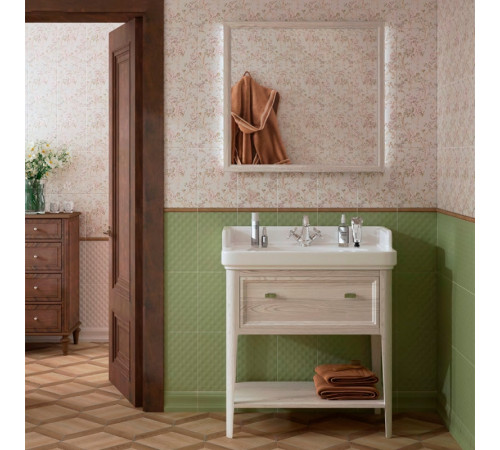 Керамический плинтус Kerama Marazzi Турати зеленый светлый FMD032 10х20 см