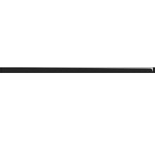 Спецэлемент (бордюр) Cersanit Vegas Universal Glass черный стеклянный UG1U232 3х75 см