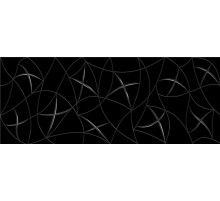 Керамический декор Azori Vela Nero Stella 587112002 20,1х50,5 см