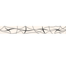 Керамический бордюр Azori Vela Beige Stella 587061002 6,2х50,5 см