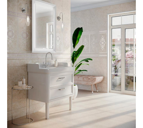 Керамический бордюр Kerama Marazzi Веласка бежевый светлый обрезной BDA018R 12х30 см