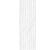 Керамическая плитка Beryoza Ceramica (Береза керамика) Верди 1 декор белый настенная 25х75 см