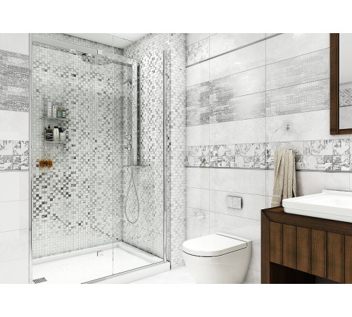 Керамическая мозаика AltaCera Vesta Silver Mosaic DW7MSV00 30,5х30,5 см