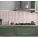 Керамическая плитка Equipe Vibe Out Fair Pink 28760 настенная 6,5х20 см