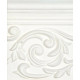 Керамический декор Ape Vintage Decor Poesia White A021963 15x17,8 см