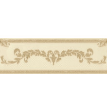 Керамический бордюр Gracia Ceramica Visconti бежевый 03 8,5x25 см