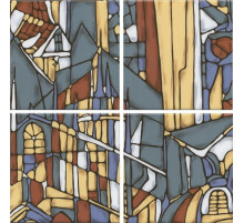 Керамическое панно Kerama Marazzi Витраж OP\A203\4x\17000 15х15 см