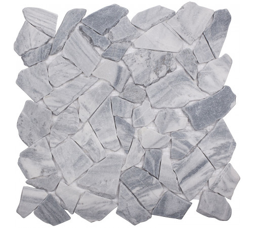 Керамическая мозаика StarMosaic Wild Stone Split Grey Matt JMST050 30,5x30,5 см