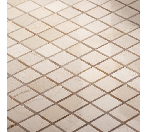 Керамическая мозаика StarMosaic Wild Stone Crema Marfil Polished JMST033 30,5x30,5 см