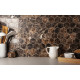 Керамическая мозаика StarMosaic Wild Stone Hexagon Dark Emperador Polished JMST6303P 26,0x28,2 см