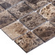 Керамическая мозаика StarMosaic Wild Stone Dark Emperador Polished JMST055 30,5x30,5 см