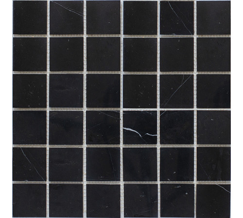 Керамическая мозаика StarMosaic Wild Stone Black Polished JMST056 30,5x30,5 см