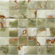 Керамическая мозаика StarMosaic Wild Stone Green Onyx JMST21206 30,5x30,5 см