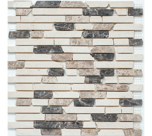 Керамическая мозаика StarMosaic Wild Stone Broken Mix JMST054 30,5x30,5 см