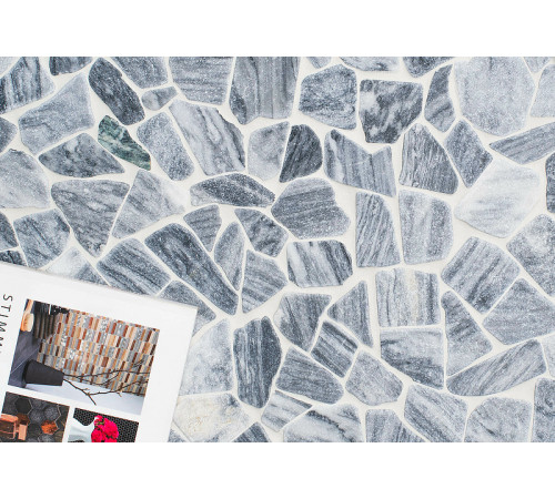 Керамическая мозаика StarMosaic Wild Stone Split Grey Matt JMST050 30,5x30,5 см