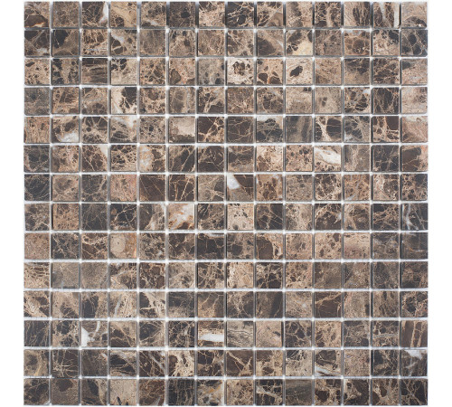 Керамическая мозаика StarMosaic Wild Stone Dark Emperador Matt JMST070 30,5x30,5 см