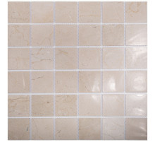 Керамическая мозаика StarMosaic Wild Stone Crema Marfil Polished JMST072 30,5x30,5 см