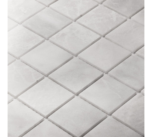 Керамическая мозаика StarMosaic Wild Stone White Polished JMST058 30,5x30,5 см