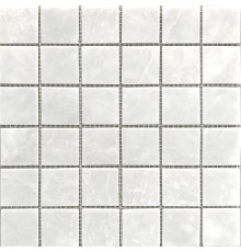 Керамическая мозаика StarMosaic Wild Stone White Polished JMST058 30,5x30,5 см