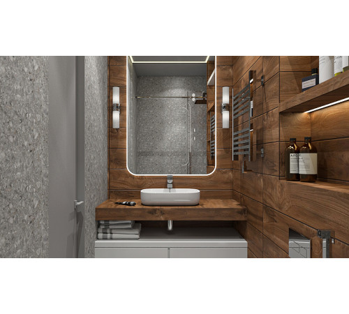 Керамогранит Absolut Gres Wood Series Barma Brown AB 1064W 20x120 см