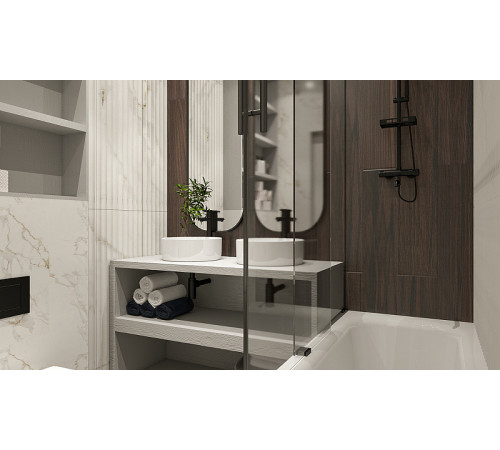 Керамогранит Absolut Gres Wood Series Wenge Cinnamon AB 1030W 20x120 см