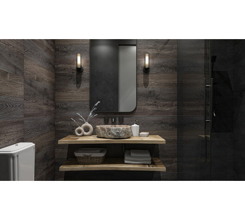 Керамогранит Absolut Gres Wood Series Italy Choco AB 1033W 20x120 см