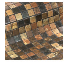 Стеклянная мозаика Ezarri Zen Riverstone 31,3х49,5 см