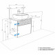 Тумба под раковину Aquaton Марбл 60 1A276101MH4C0 подвесная Слэйт Белый матовый