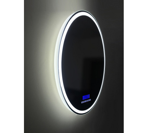 Зеркало BelBagno SPC-RNG-800-LED-TCH-RAD с подсветкой с сенсорным выключателем с bluetooth с термометром с радио