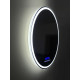 Зеркало BelBagno SPC-RNG-800-LED-TCH-RAD с подсветкой с сенсорным выключателем с bluetooth с термометром с радио