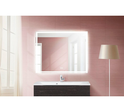 Зеркало BelBagno SPC-GRT-1000-800-LED-TCH-WARM с подсветкой с подогревом с сенсорным выключателем