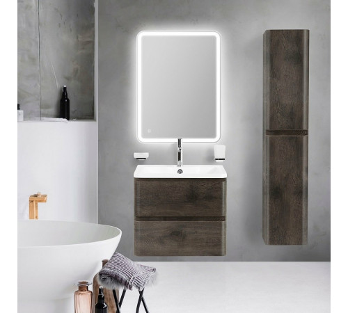 Зеркало BelBagno 60 SPC-MAR-600-800-LED-TCH с подсветкой с сенсорным выключателем