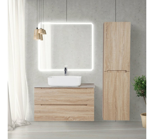 Зеркало BelBagno SPC-MAR-900-800-LED-TCH-WARM с подсветкой с подогревом с сенсорным выключателем