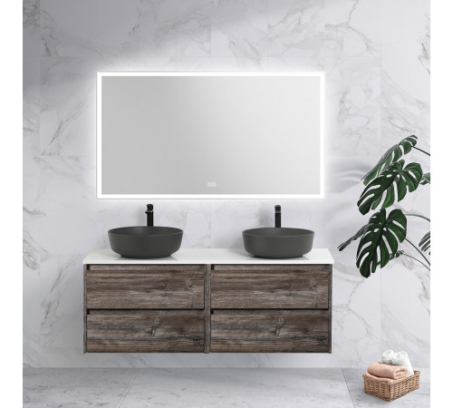 Зеркало BelBagno 140 SPC-GRT-1400-800-LED-TCH-WARM с подсветкой с подогревом с сенсорным выключателем