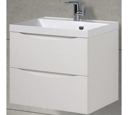 Тумба под раковину BelBagno Marino 70 MARINO-700-2C-SO-BL-P подвесная Bianco Lucido